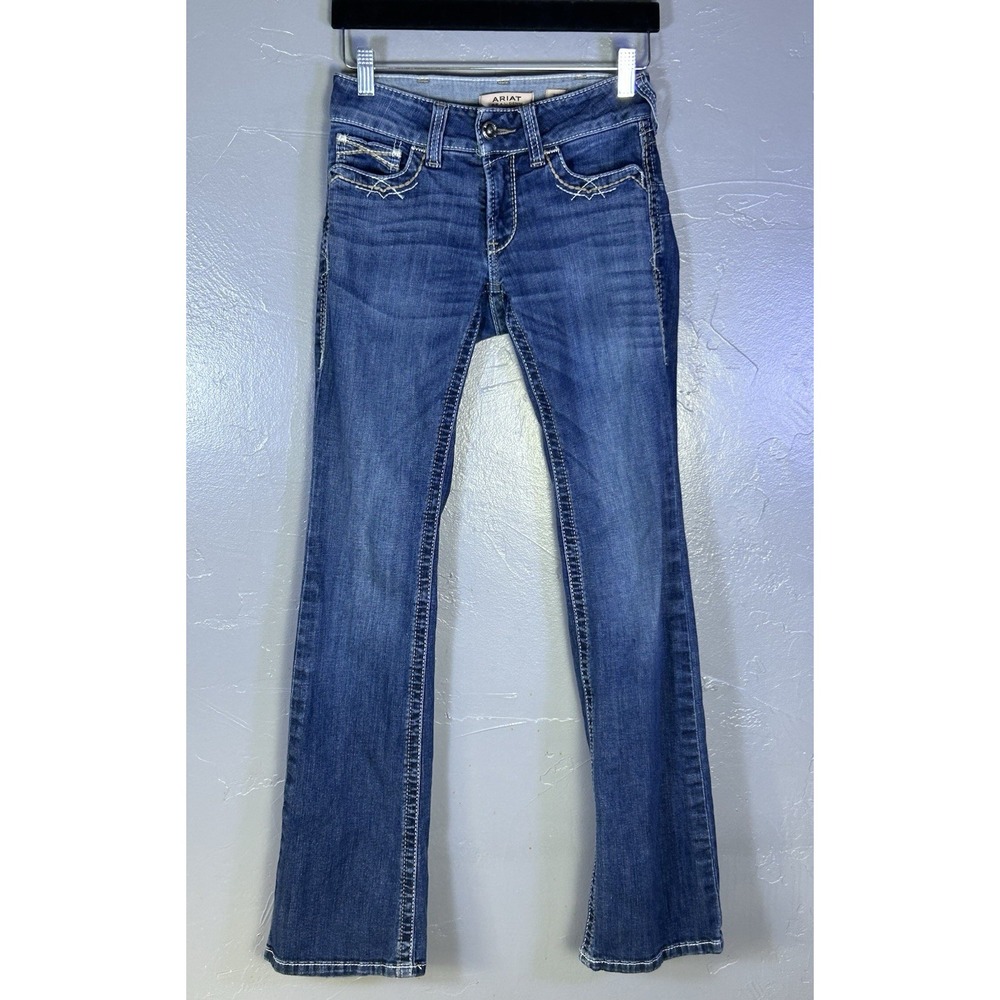 Ariat  low-rise bootcut jeans contrast Stitching Size 25 Reg